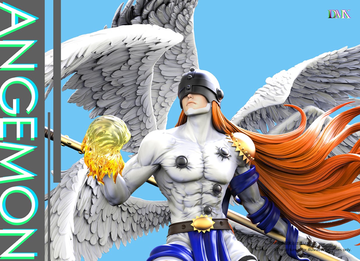 Angemon & Takeru & Angewomon & Kari - Digimon