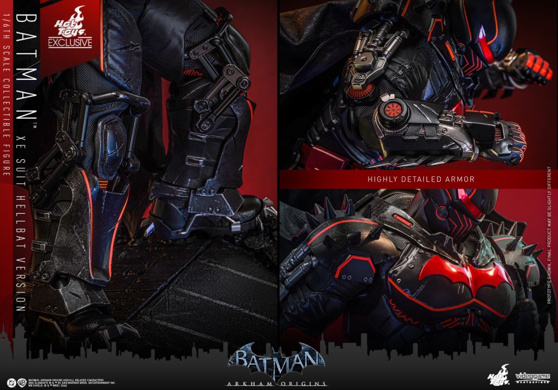 Batman: Arkham Origins - Batman Thermal Edition Hellbat Armor 1/6