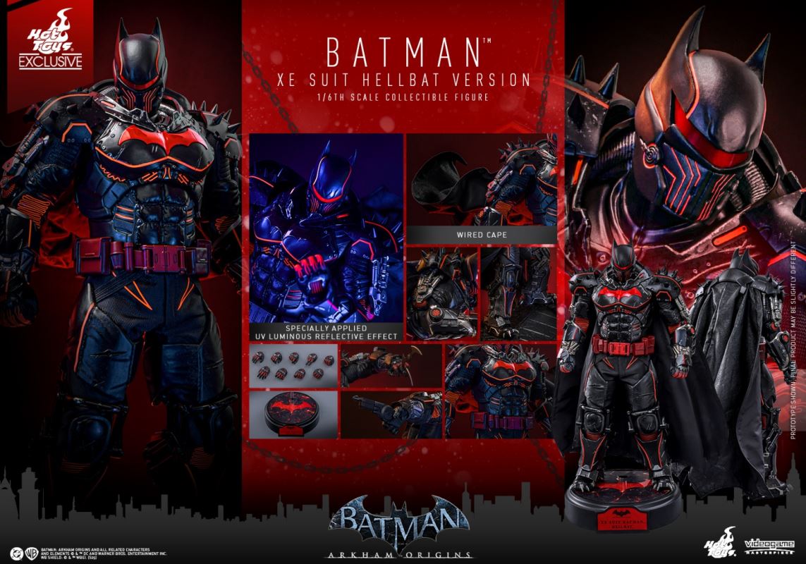 Batman: Arkham Origins - Batman Thermal Edition Hellbat Armor 1/6