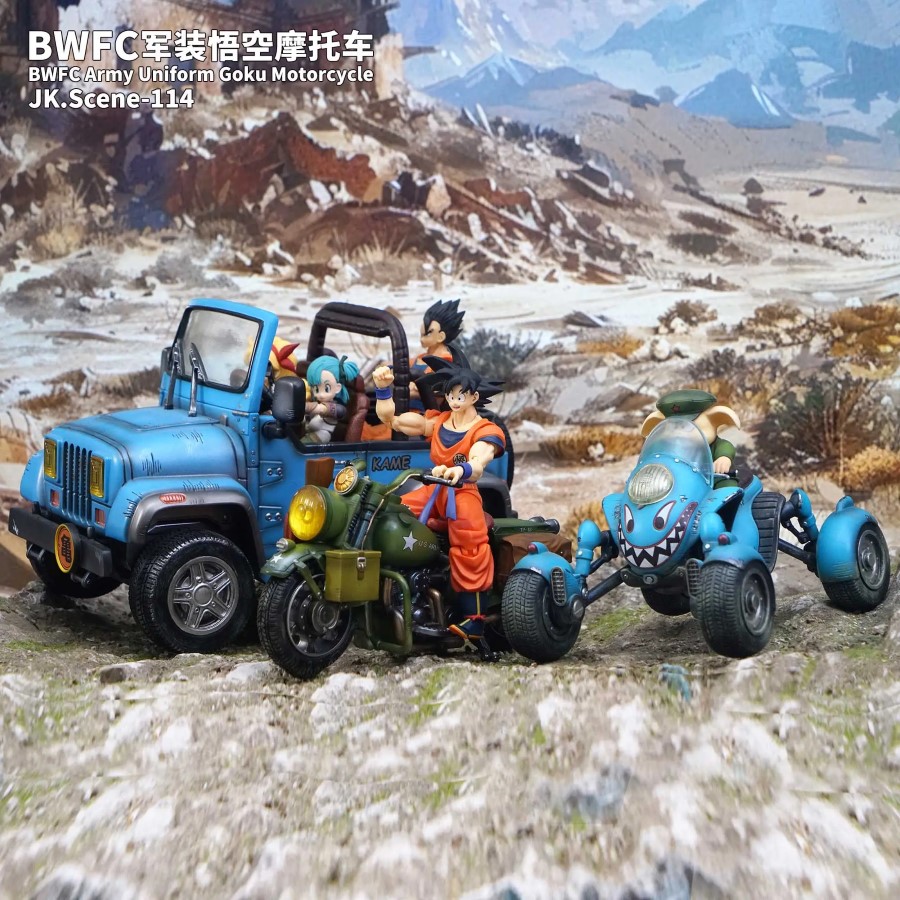 Vehicle Military Motorcycle Dragon Ball