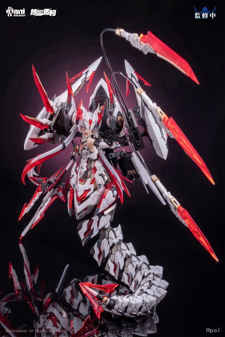 Polaris Star White 1/12 Plastic Model Kit