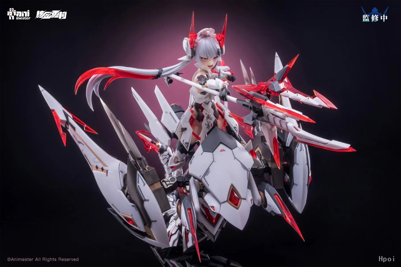 Polaris Star White 1/12 Plastic Model Kit