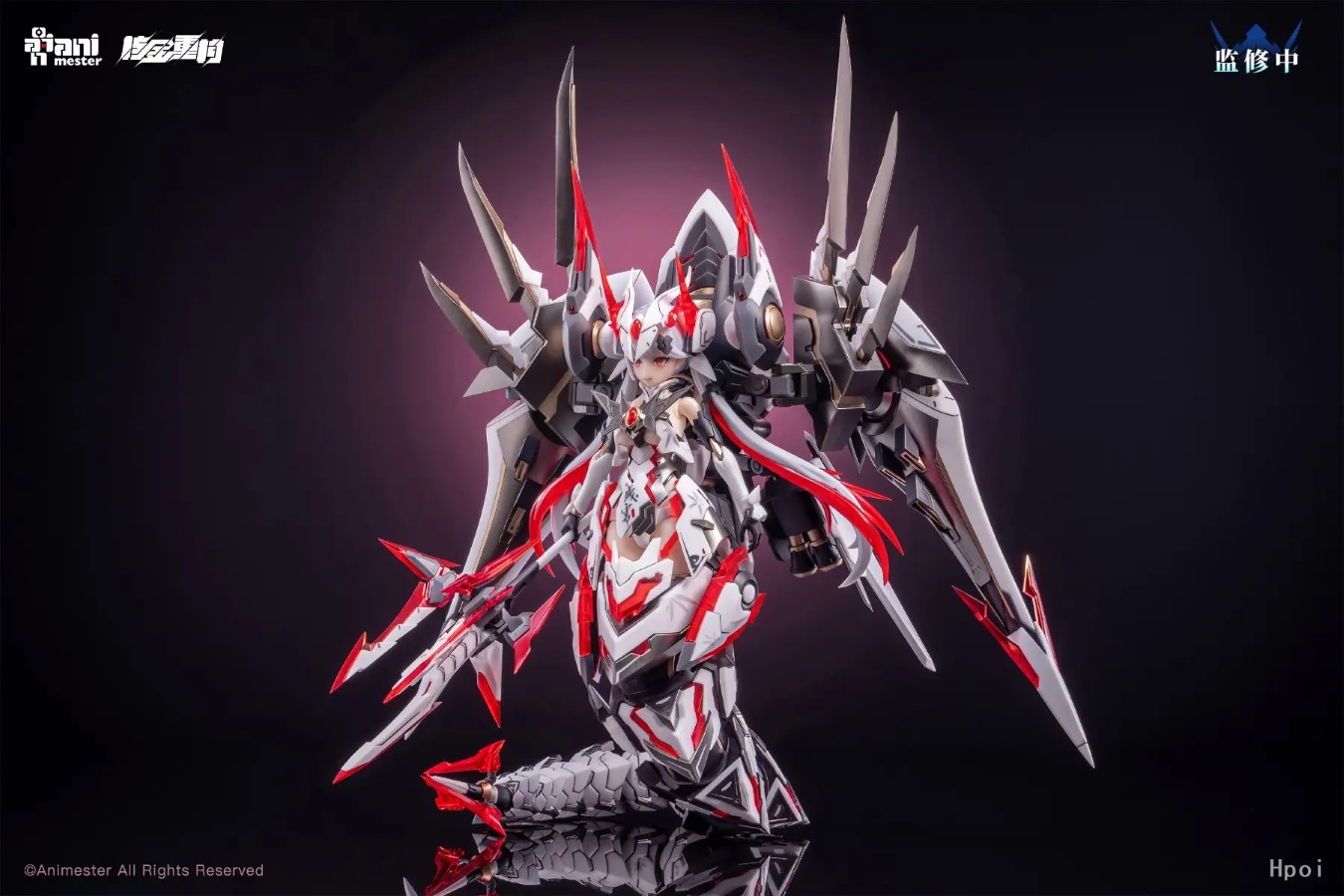 Polaris Star White 1/12 Plastic Model Kit