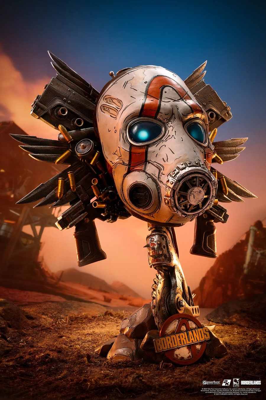 Psycho Bandit Art Mask - Borderlands