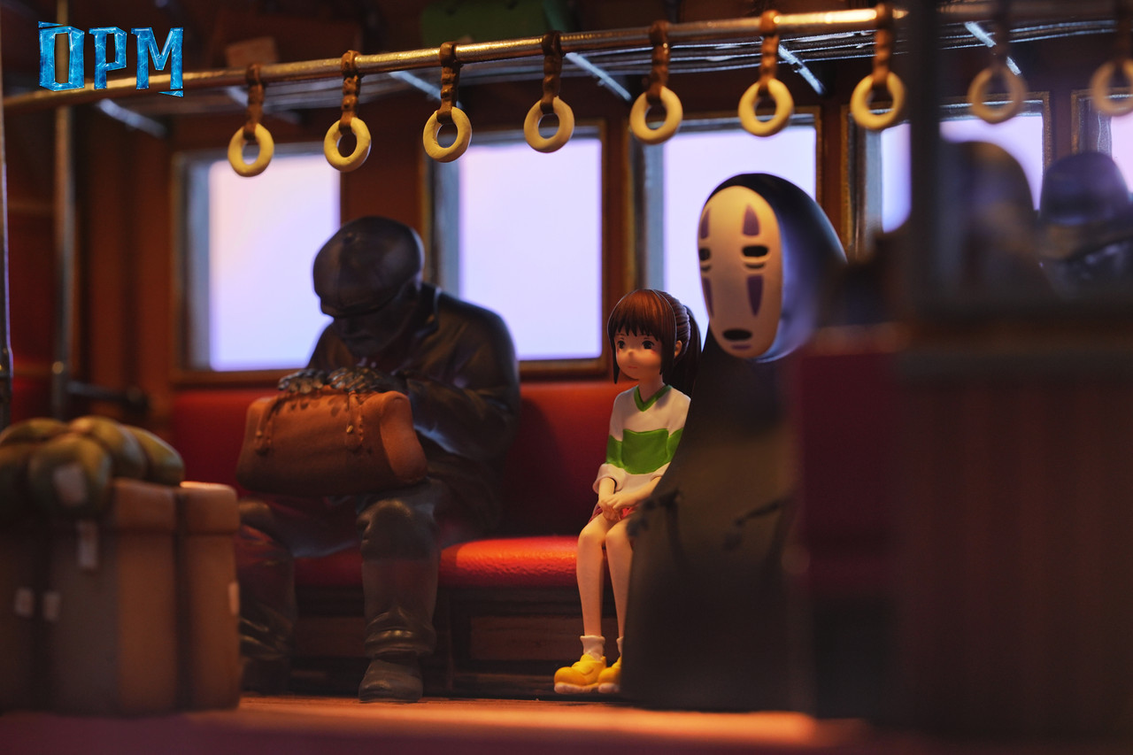 Bus on the sea - Spirited Away