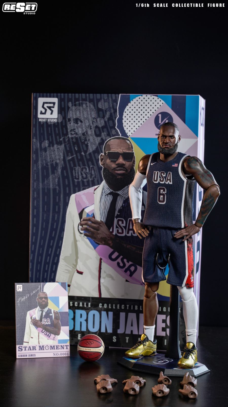 Team USA Olympics James 1/6