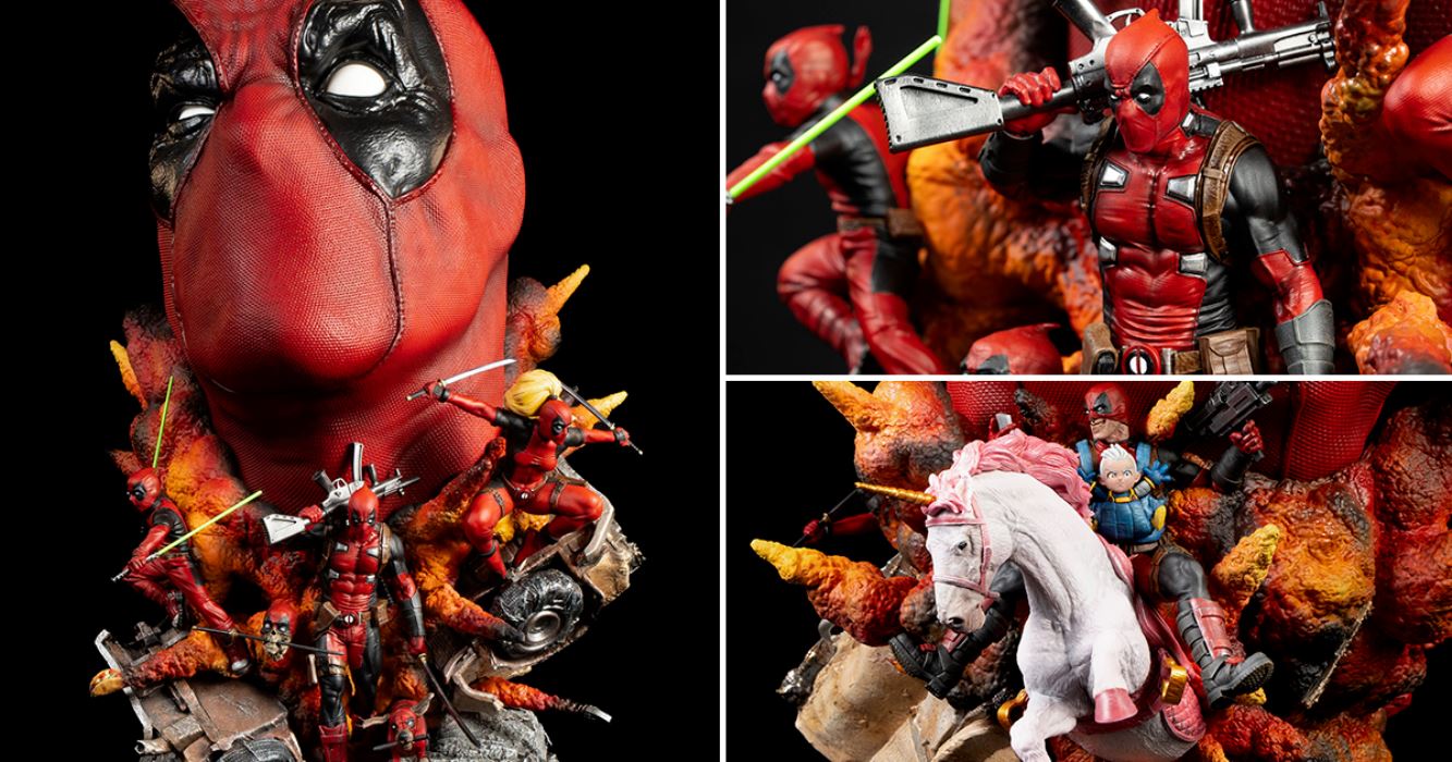 Deadpool - Fine Art Bust