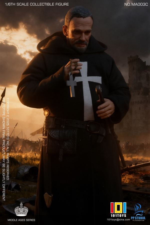 Heavenly Kingdom Dynasty Balian / Captain of the Guard / Hospital Knight & Warhorse 1/6