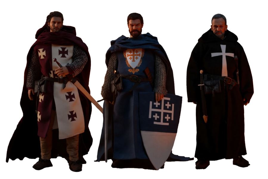 Heavenly Kingdom Dynasty Balian / Captain of the Guard / Hospital Knight & Warhorse 1/6