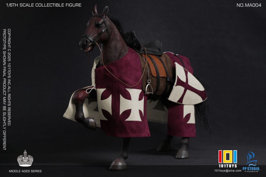 Heavenly Kingdom Dynasty Balian / Captain of the Guard / Hospital Knight & Warhorse 1/6
