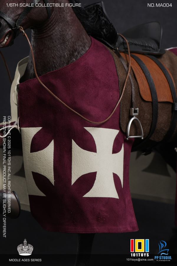 Heavenly Kingdom Dynasty Balian / Captain of the Guard / Hospital Knight & Warhorse 1/6