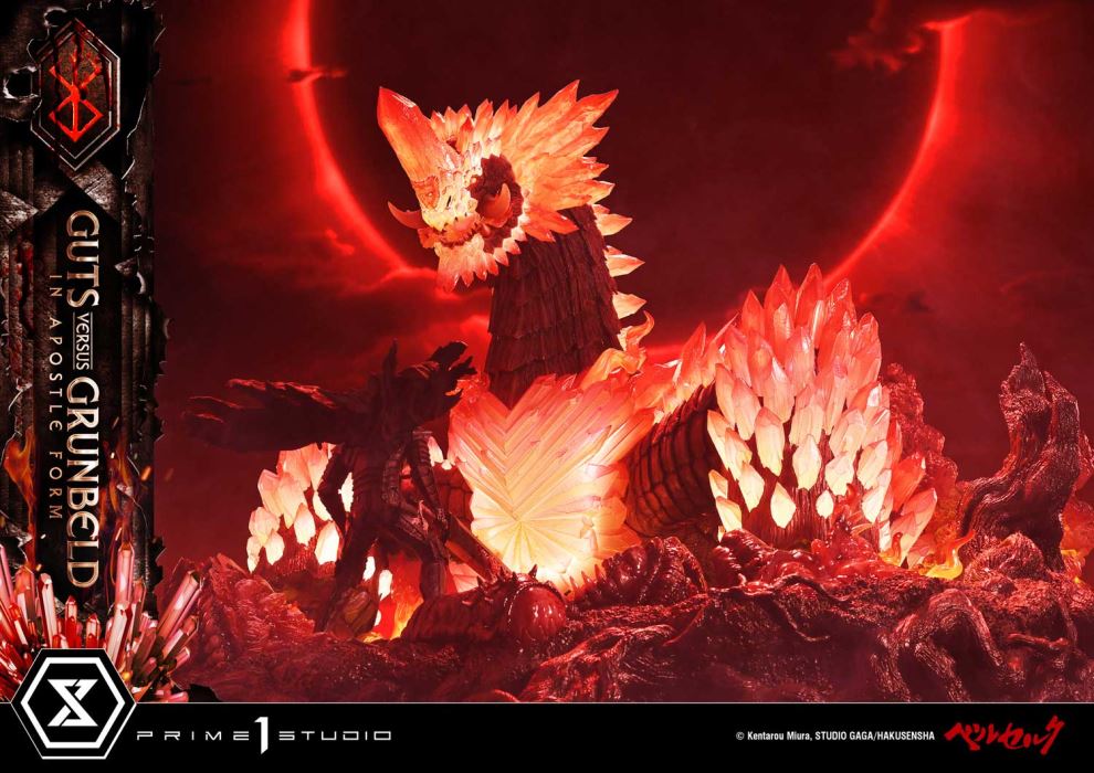 Berserk Guts Versus Grunbeld in Apostle Form