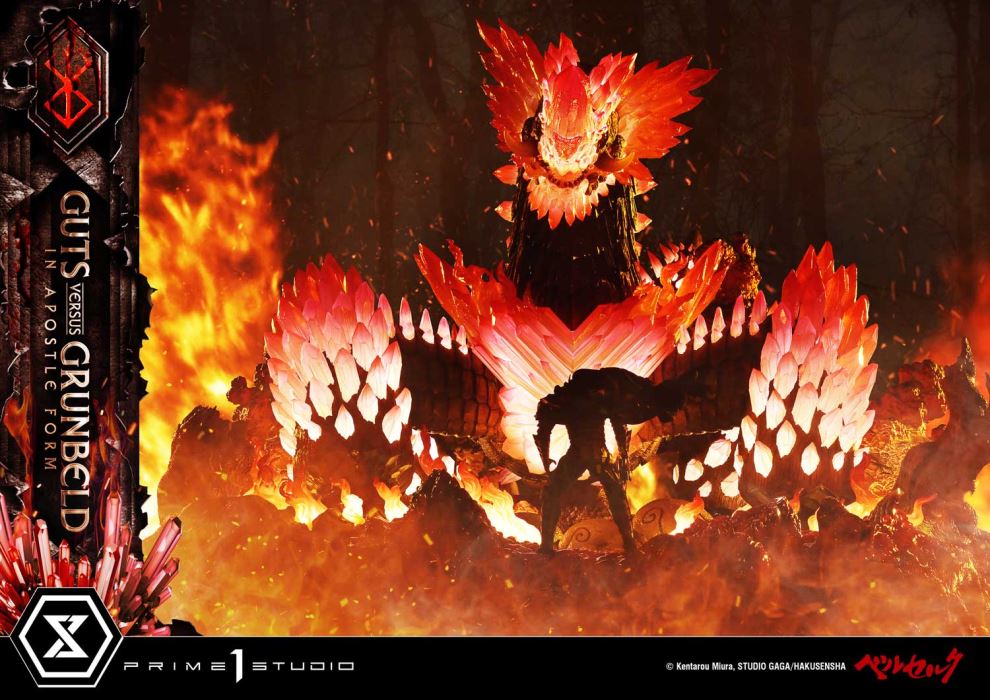 Berserk Guts Versus Grunbeld in Apostle Form