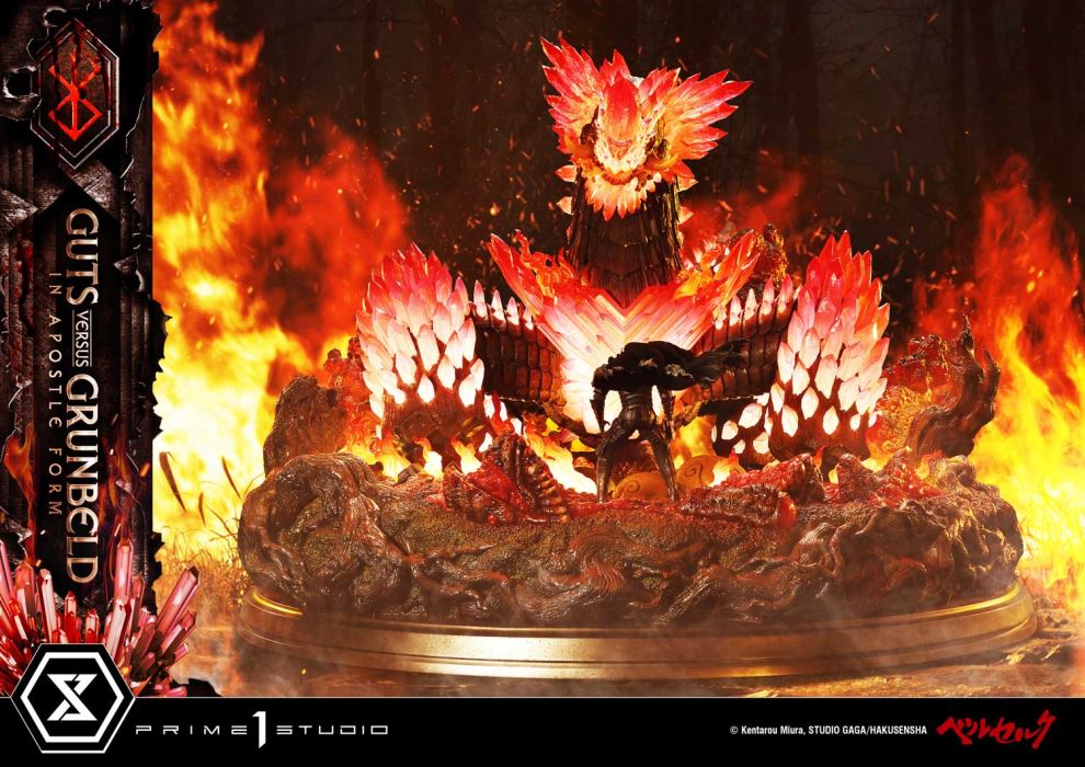 Berserk Guts Versus Grunbeld in Apostle Form