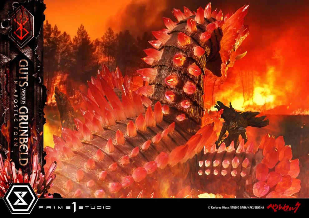 Berserk Guts Versus Grunbeld in Apostle Form