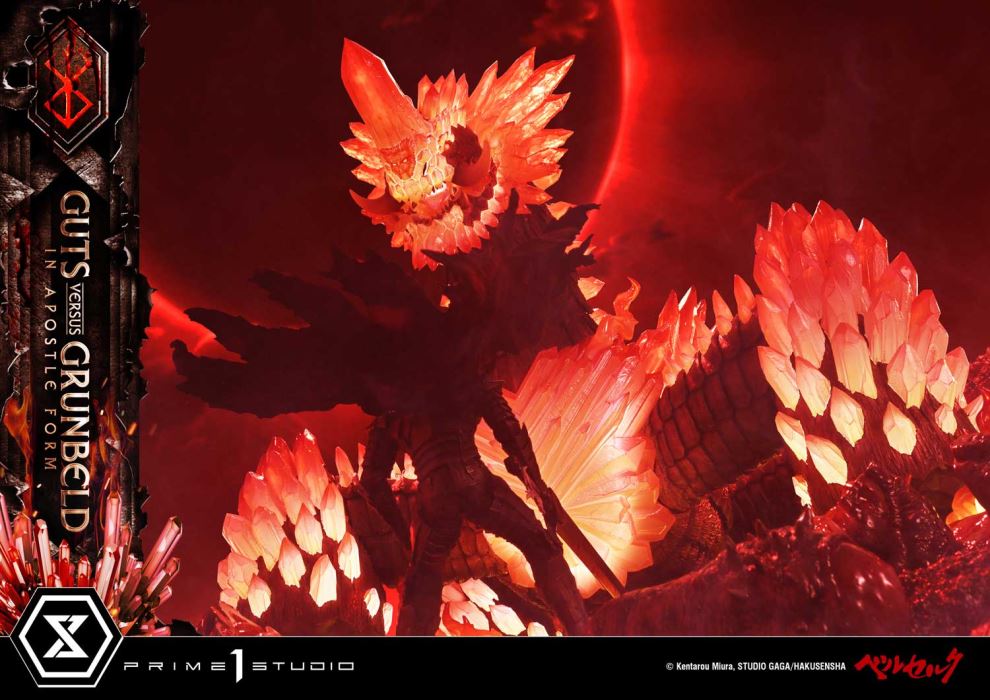 Berserk Guts Versus Grunbeld in Apostle Form