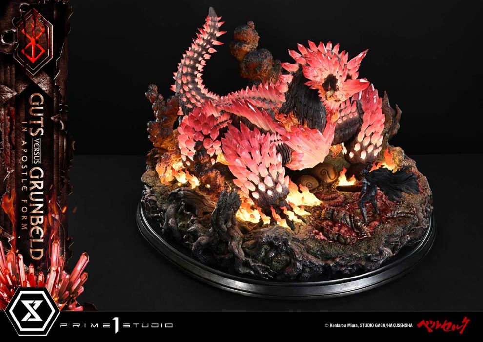 Berserk Guts Versus Grunbeld in Apostle Form