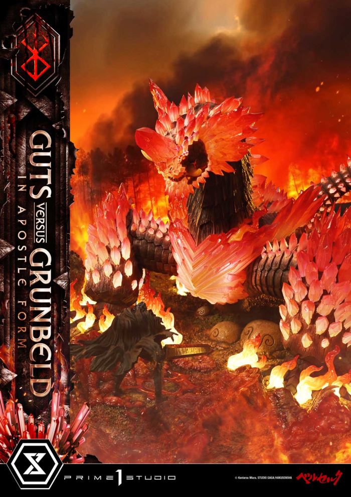 Berserk Guts Versus Grunbeld in Apostle Form