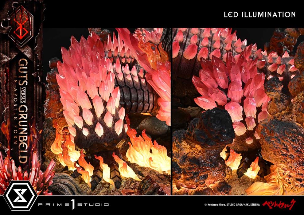 Berserk Guts Versus Grunbeld in Apostle Form