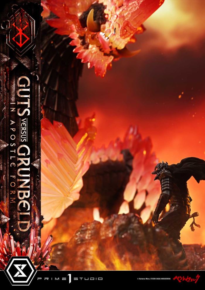 Berserk Guts Versus Grunbeld in Apostle Form