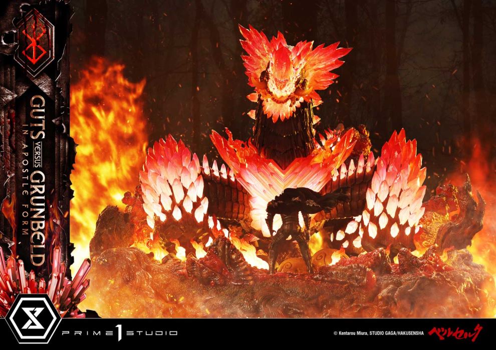 Berserk Guts Versus Grunbeld in Apostle Form