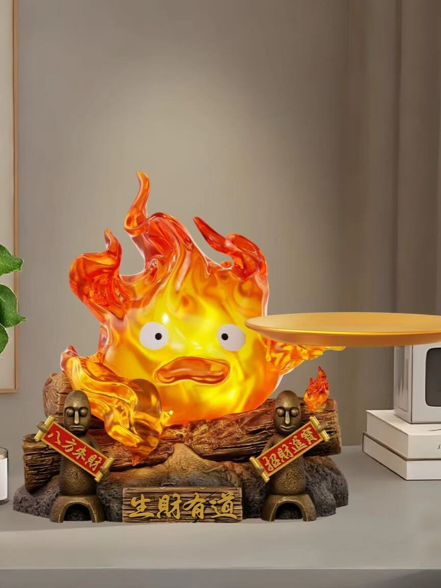 Calcifer Storage Ornament