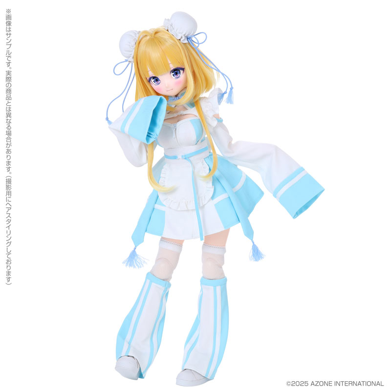 Poe-Poe x Iris Collect petit Komomo -Kaputto Chuukaman Girl!- (Angelic Blue ver.) Complete Doll