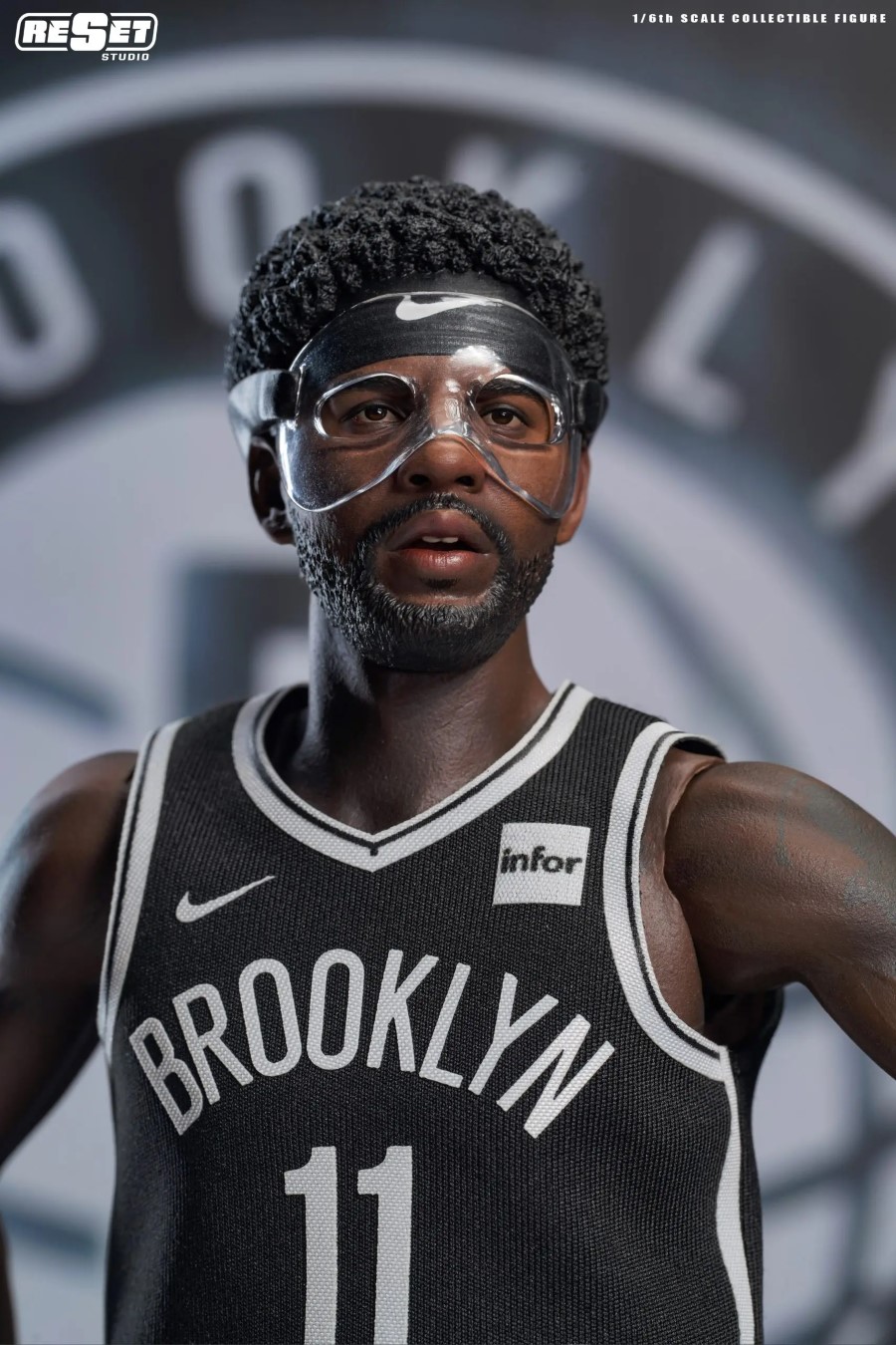 NBA Nets Masked Kyrie Irving 1/6