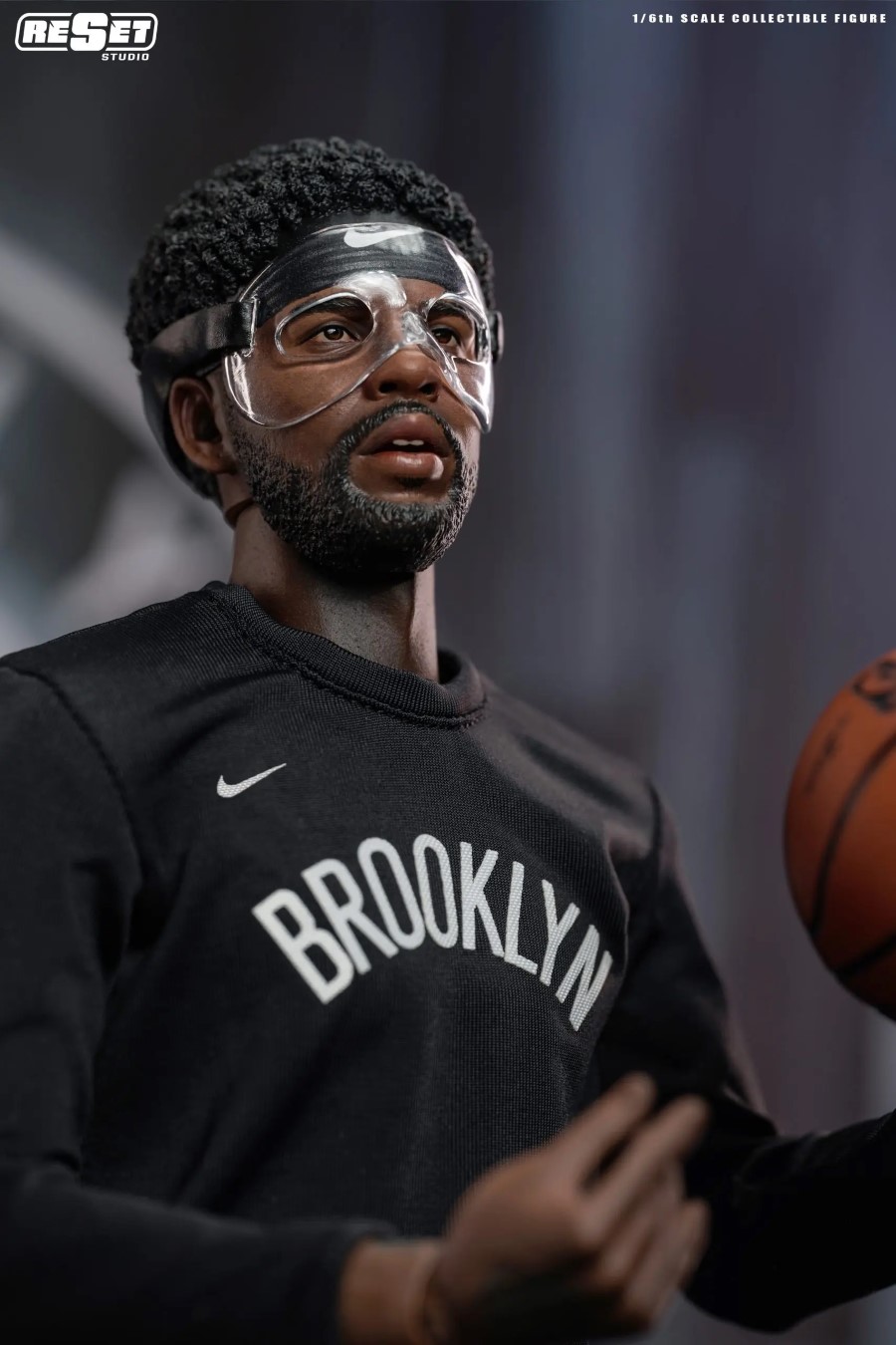 NBA Nets Masked Kyrie Irving 1/6