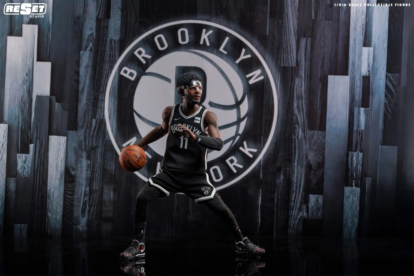 NBA Nets Masked Kyrie Irving 1/6