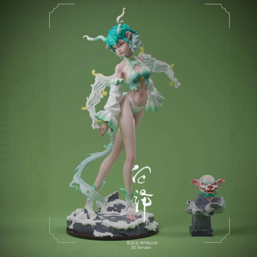 Original Shanhai Bai Ze White Model Kit