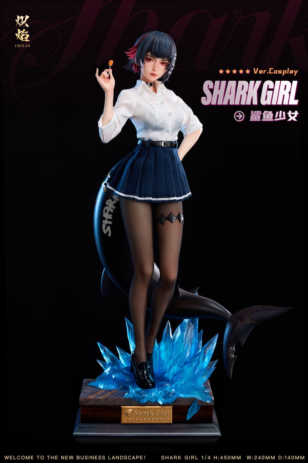 Ellen Joe Shark Girl - Zenless Zone Zero 1/4