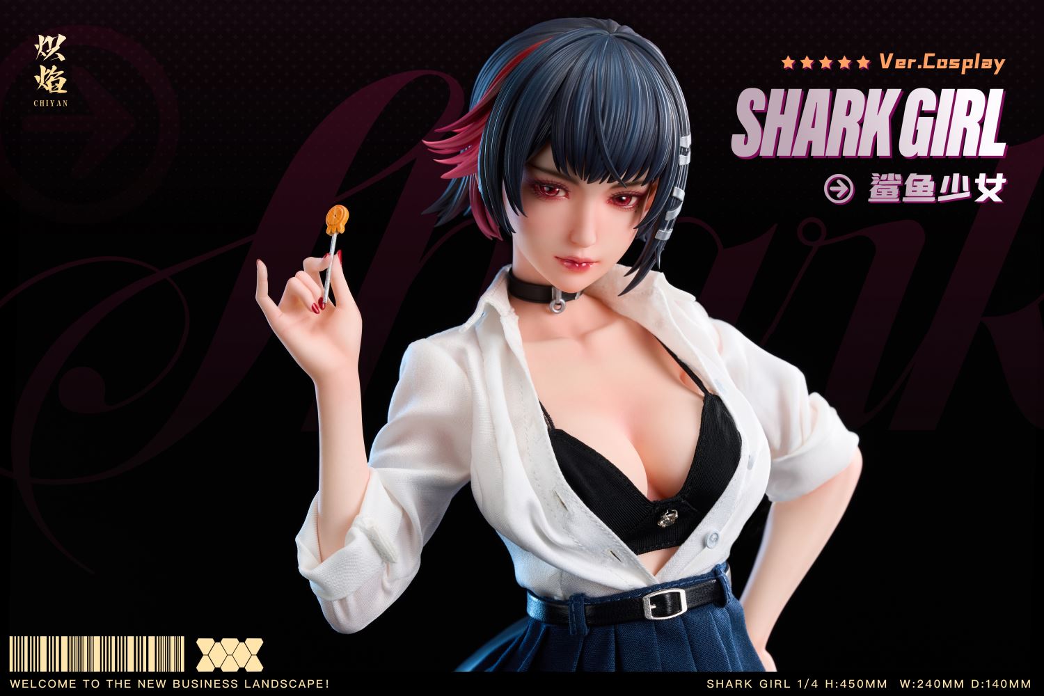Ellen Joe Shark Girl - Zenless Zone Zero 1/4