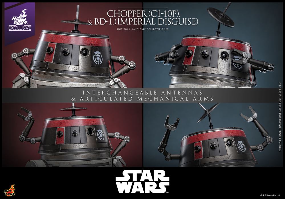Chopper (C1-10P) & BD-1 (Imperial Disguise)
