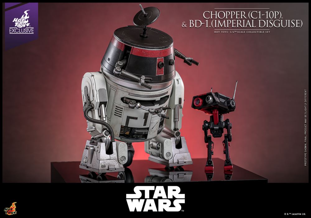 Chopper (C1-10P) & BD-1 (Imperial Disguise)