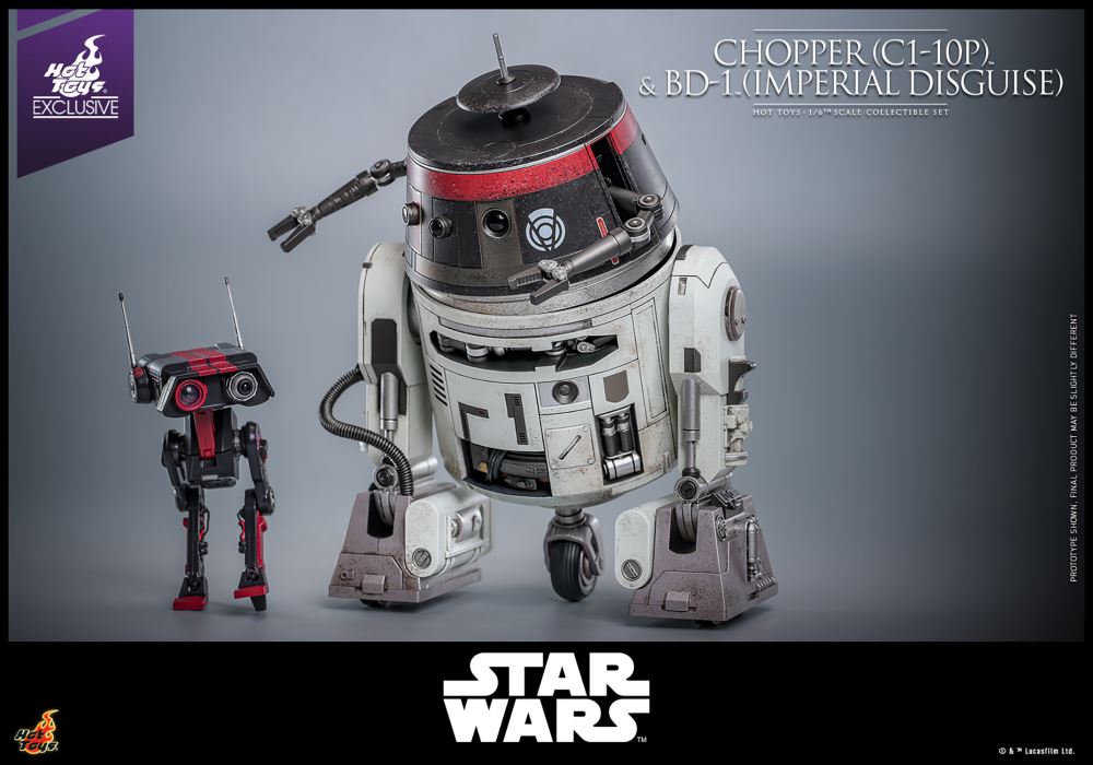 Chopper (C1-10P) & BD-1 (Imperial Disguise)