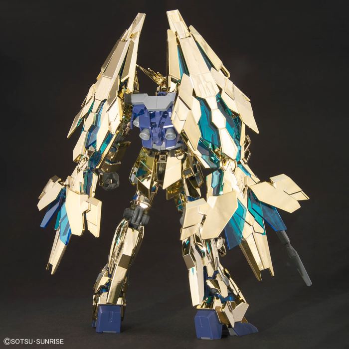 HG 1/144 Gundam Base Limited Unicorn Gundam Unit 3 Phenex (Destroy Mode) GOLD & SILVER COATING SET