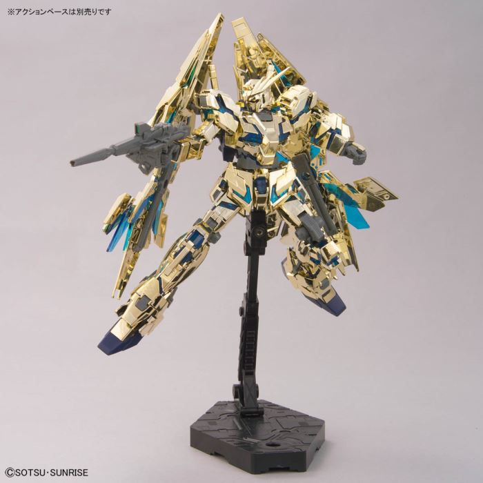 HG 1/144 Gundam Base Limited Unicorn Gundam Unit 3 Phenex (Destroy Mode) GOLD & SILVER COATING SET