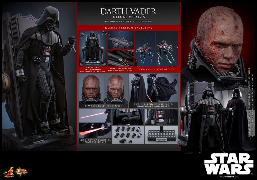 Star Wars: Revenge of the Sith – Darth Vader Deluxe Version from  1/6