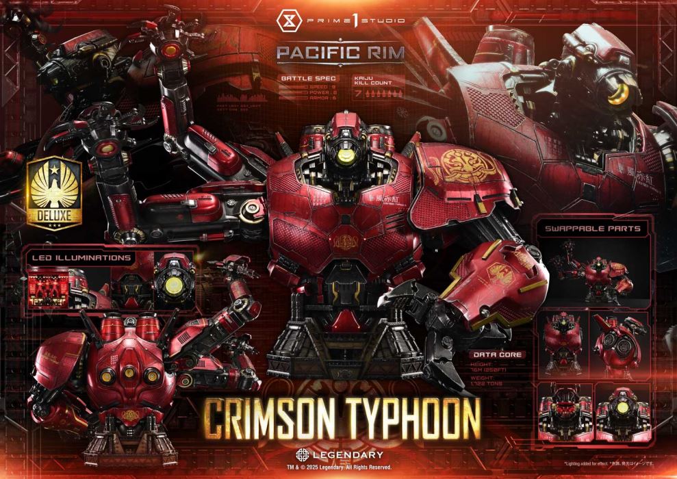 Pacific Rim Crimson Typhoon Deluxe Version