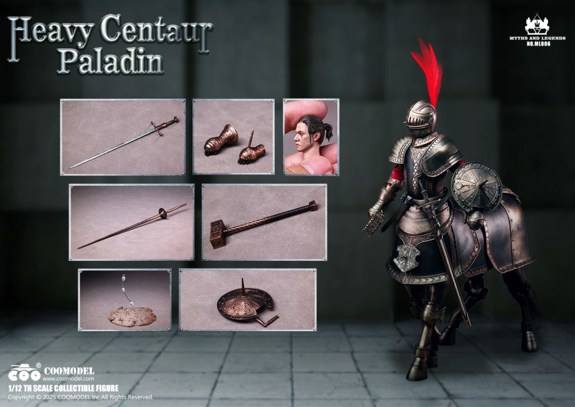Heavy Armored Centaur Paladin 1/6