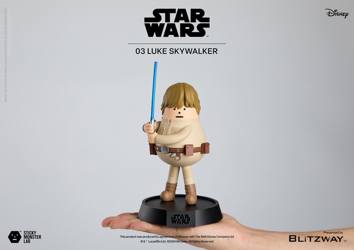 SML Star Wars Series - Luke [Standing Single] & Luke and Yoda [Seated Set]
