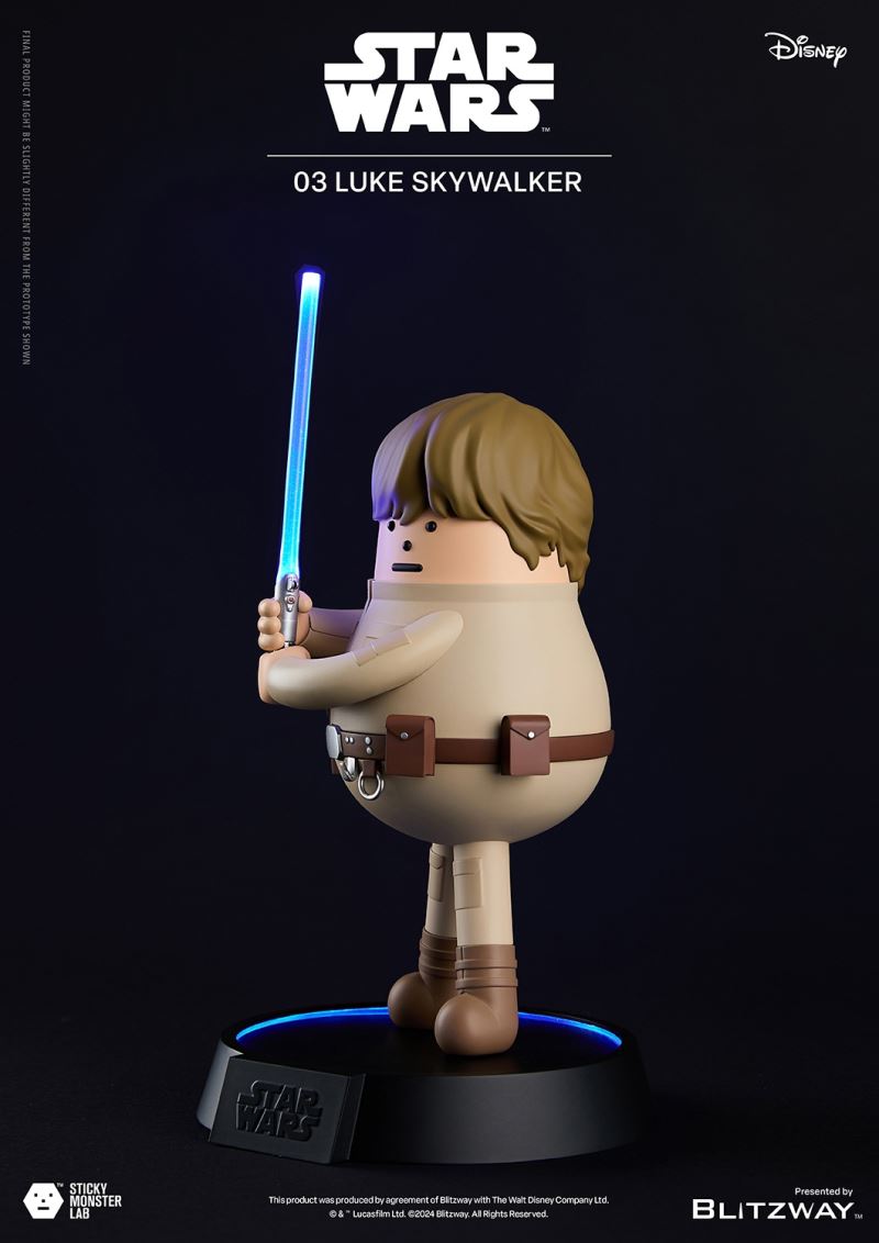SML Star Wars Series - Luke [Standing Single] & Luke and Yoda [Seated Set]
