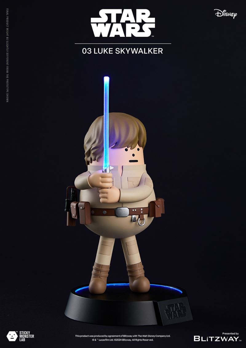 SML Star Wars Series - Luke [Standing Single] & Luke and Yoda [Seated Set]