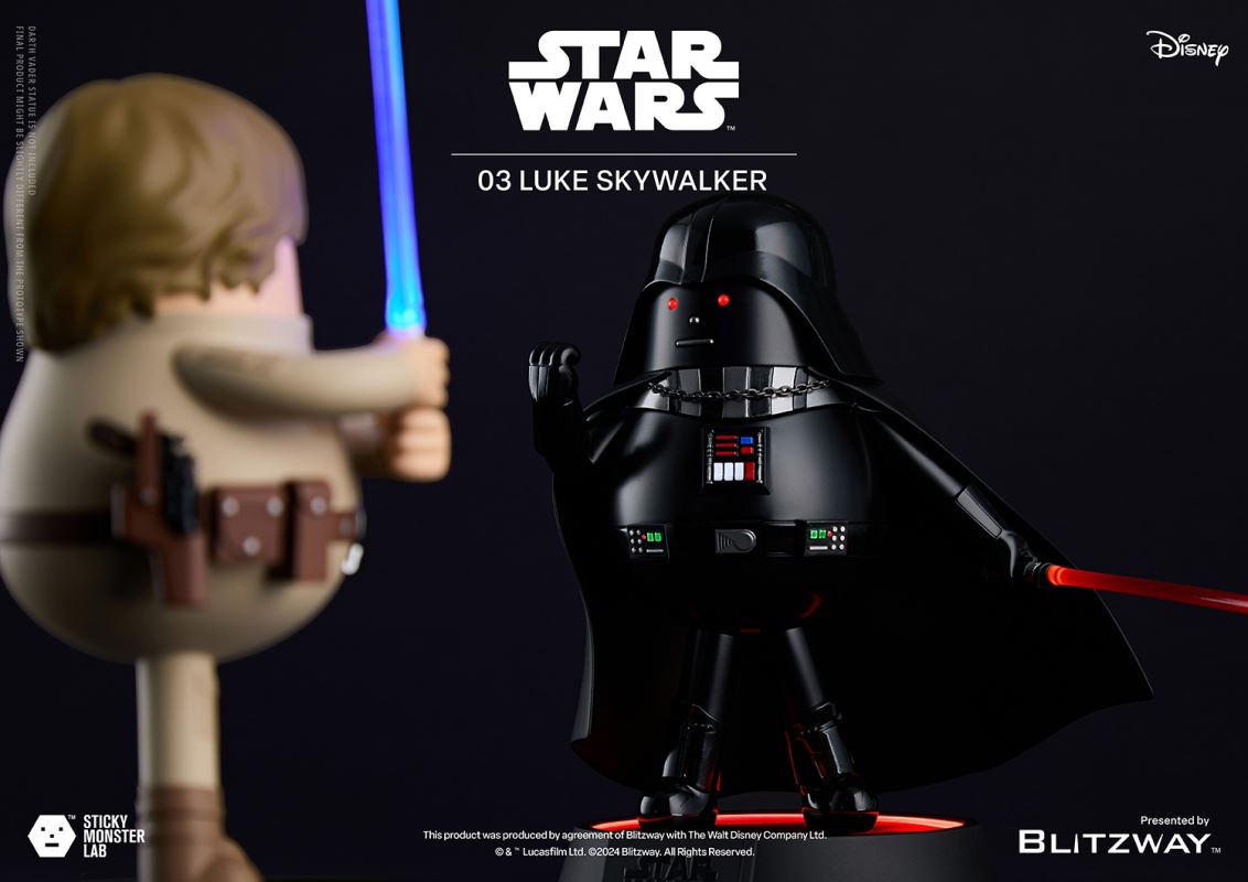 SML Star Wars Series - Luke [Standing Single] & Luke and Yoda [Seated Set]