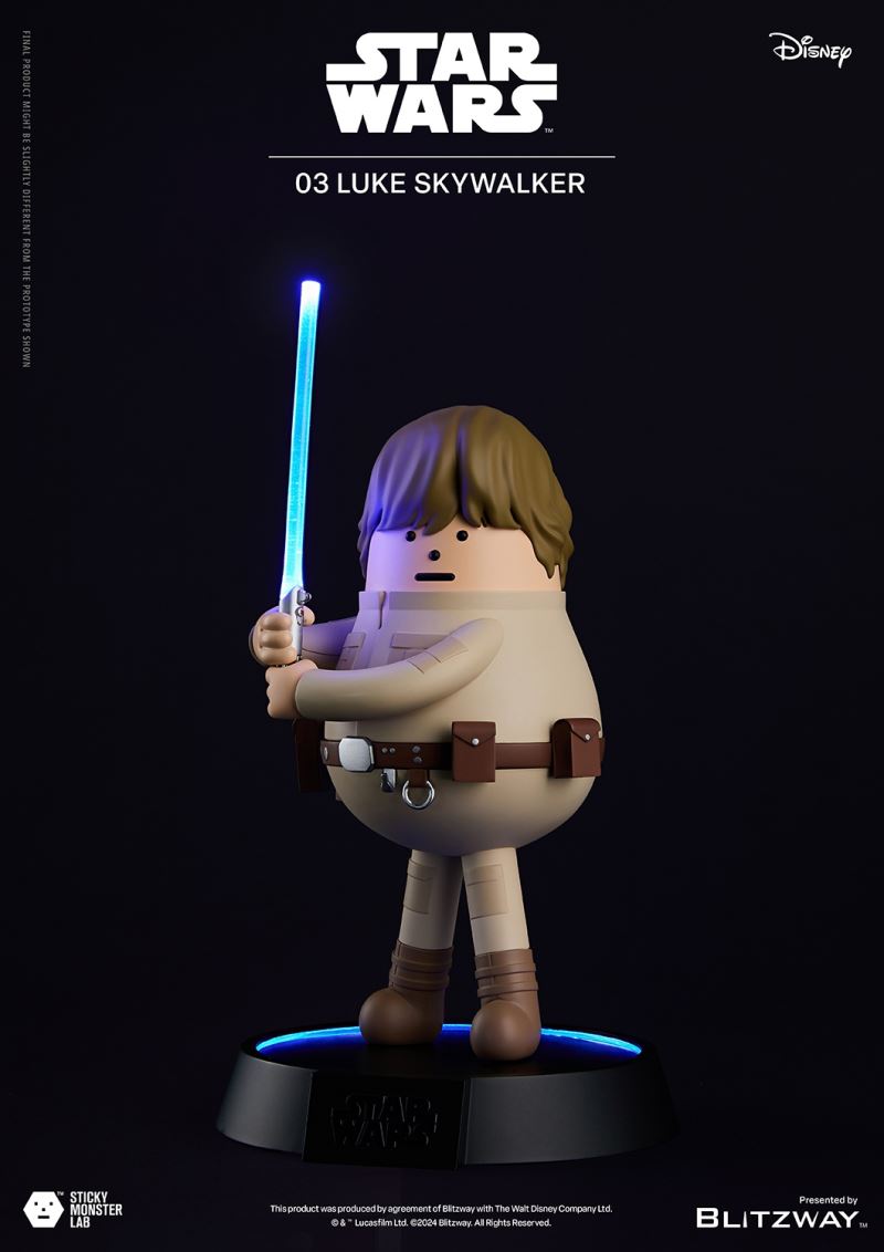 SML Star Wars Series - Luke [Standing Single] & Luke and Yoda [Seated Set]