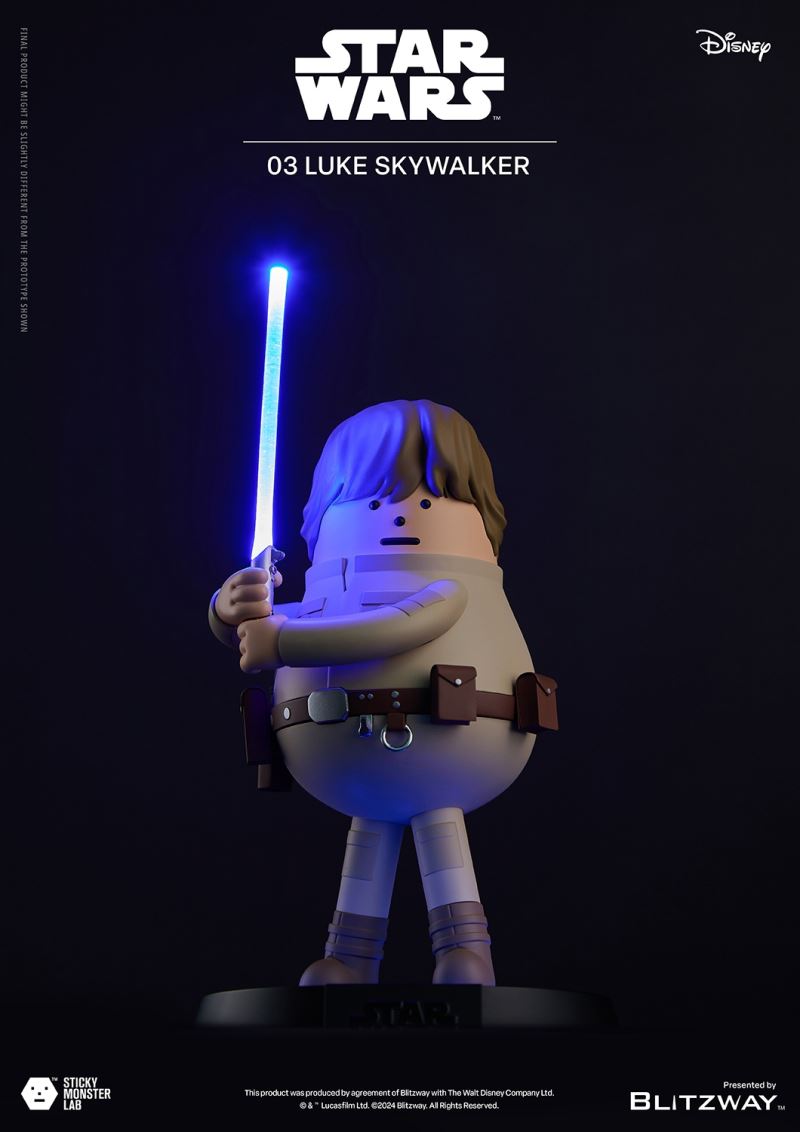 SML Star Wars Series - Luke [Standing Single] & Luke and Yoda [Seated Set]