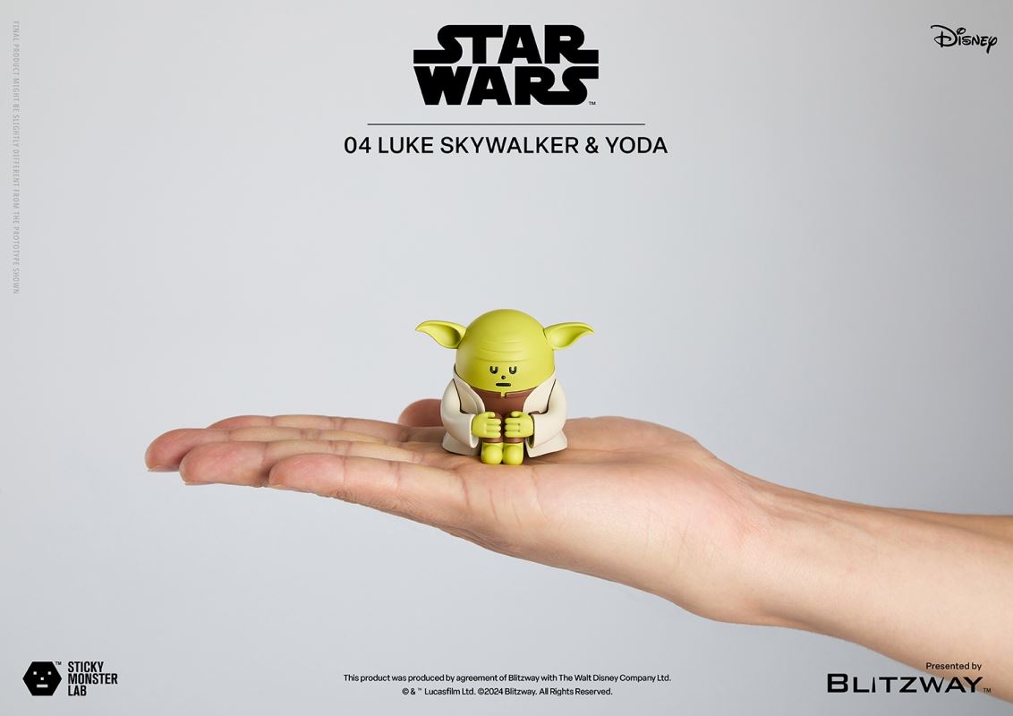 SML Star Wars Series - Luke [Standing Single] & Luke and Yoda [Seated Set]