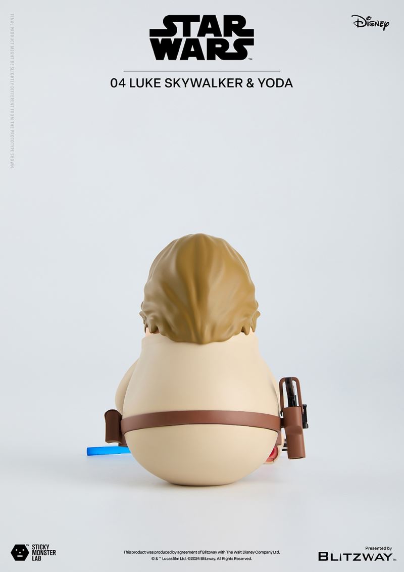 SML Star Wars Series - Luke [Standing Single] & Luke and Yoda [Seated Set]