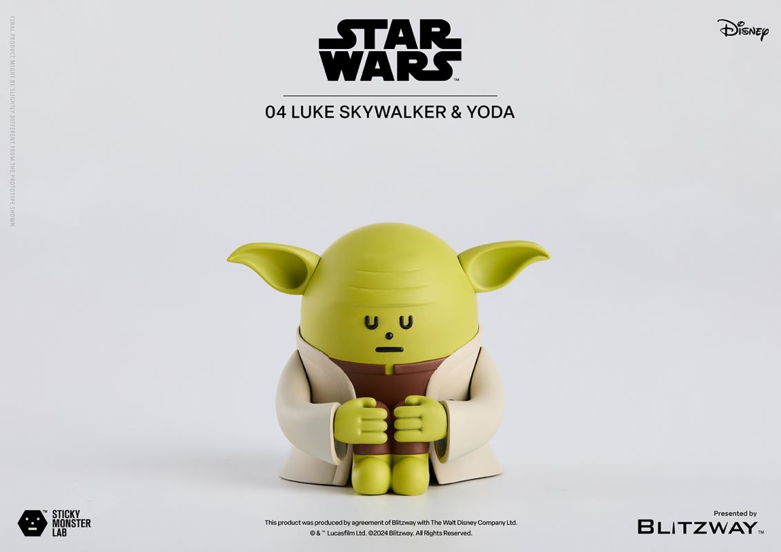 SML Star Wars Series - Luke [Standing Single] & Luke and Yoda [Seated Set]
